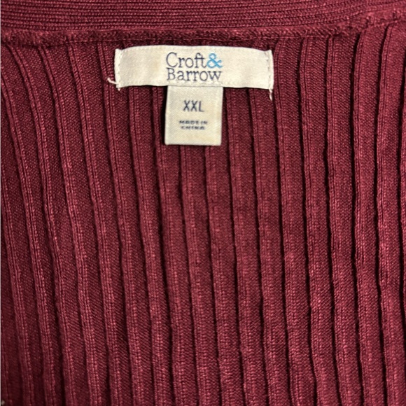 Maroon Cardigan XXL - Picture 3 of 3